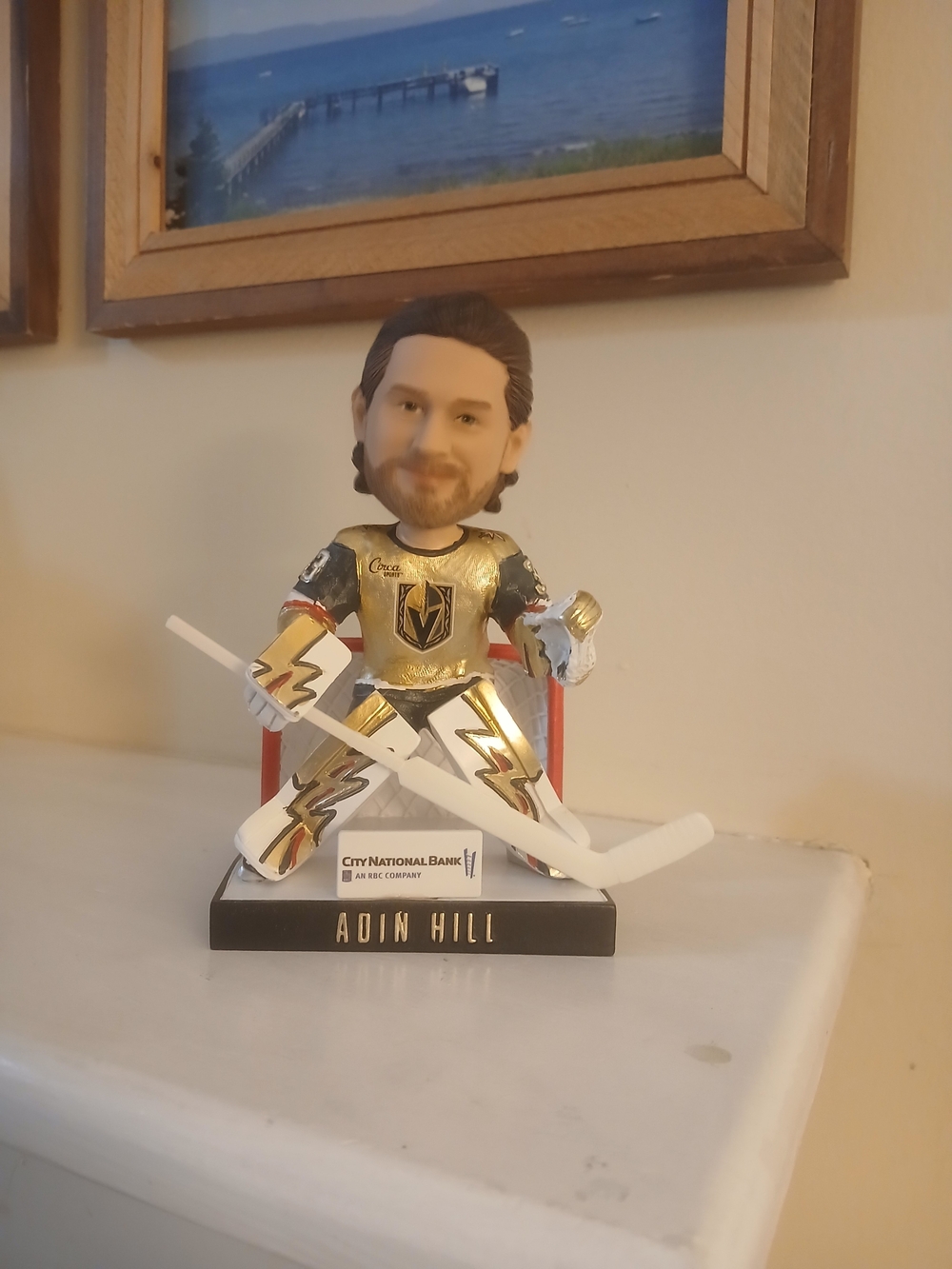 NHL Vegas Golden Knights VGK Aidin Hill Bobble Head